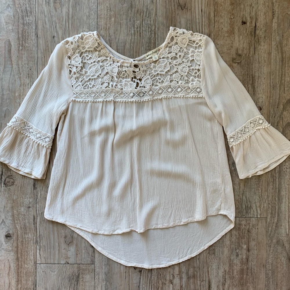Boho 3/4 sleeve top
